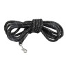 Longe Croci Rando Walk 5m - Nylon noir ultra-résistant pour chien