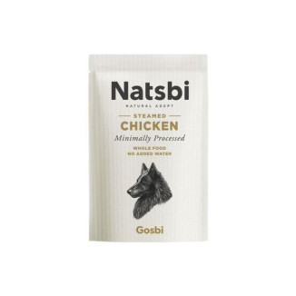 Gosbi Poulet Vapeur pour Chien 500g - 90% Poulet Frais, Sans Additifs