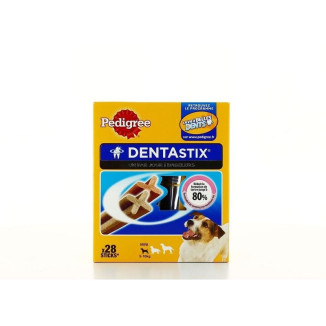 Dentastix Pedigree : Bâtonnets pour dents saines - Petit chien 5-10 kg