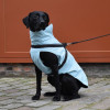 Manteau chien Croci Tom bleu glacier 56XL - Imperméable et sécurisé
