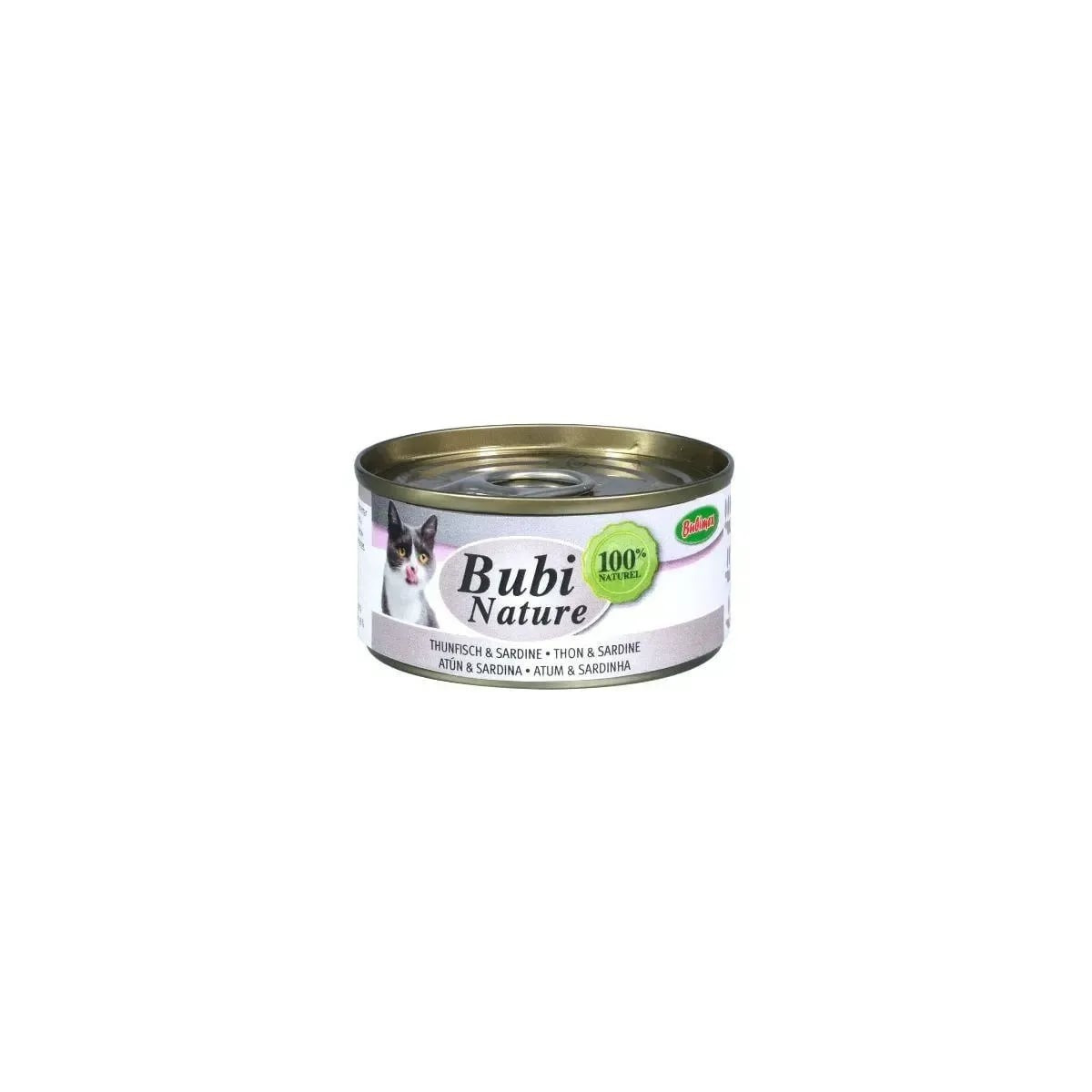 Bubimex Pâtée Chat Thon Sardine 140g - Naturelle & Hydratante