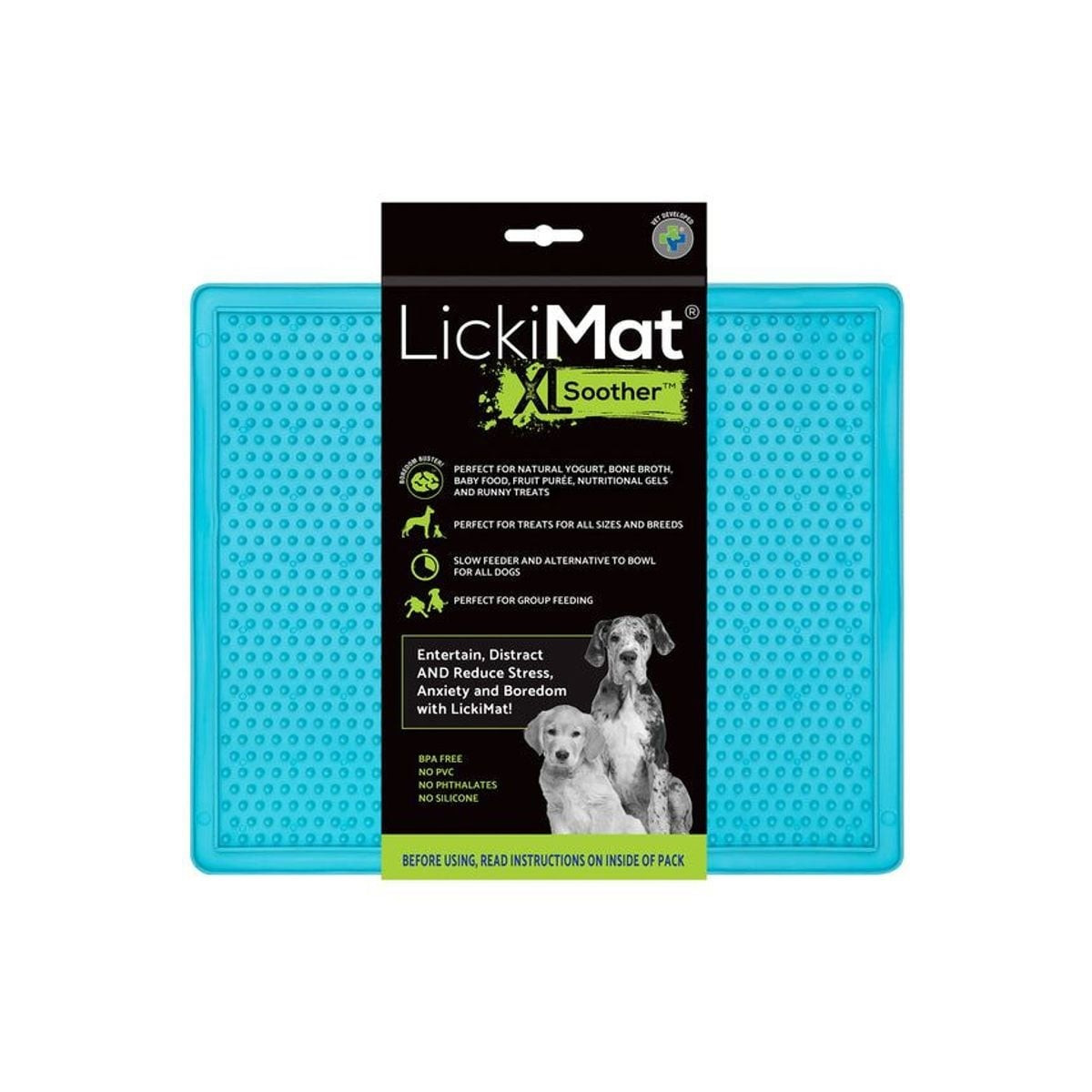 Lickimat Soother XL Turquoise : Anti-stress pour chien & chat