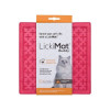 Tapis léchage chat rose Lickimat - santé et bien-être