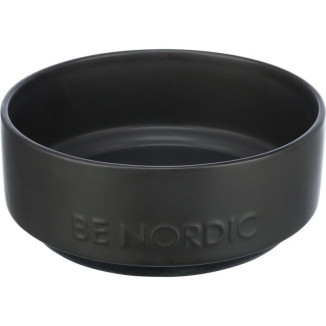 Gamelle Trixie Be Nordic : design nordique, céramique noire, 0.5L