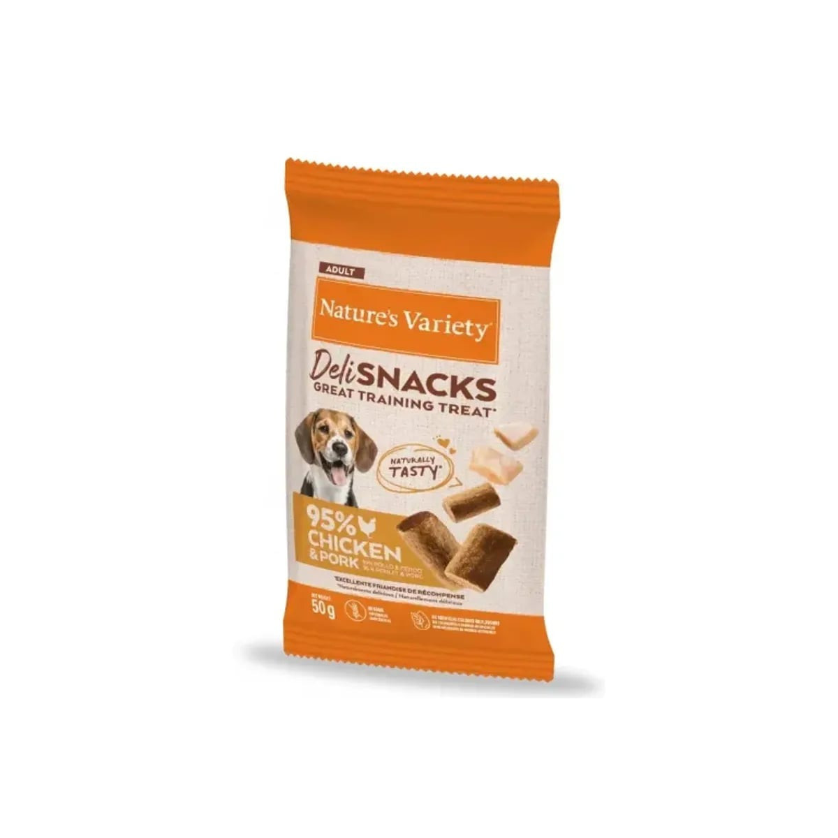 Nature's Variety : Friandises Poulet 50g - Moelleuses & sans céréales