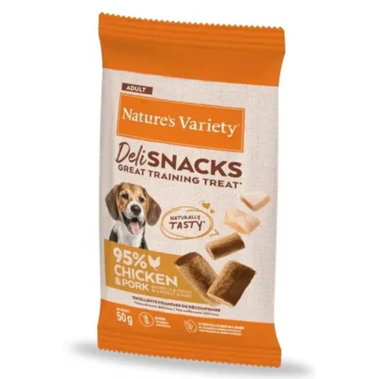 Nature's Variety : Friandises Poulet 50g - Moelleuses & sans céréales