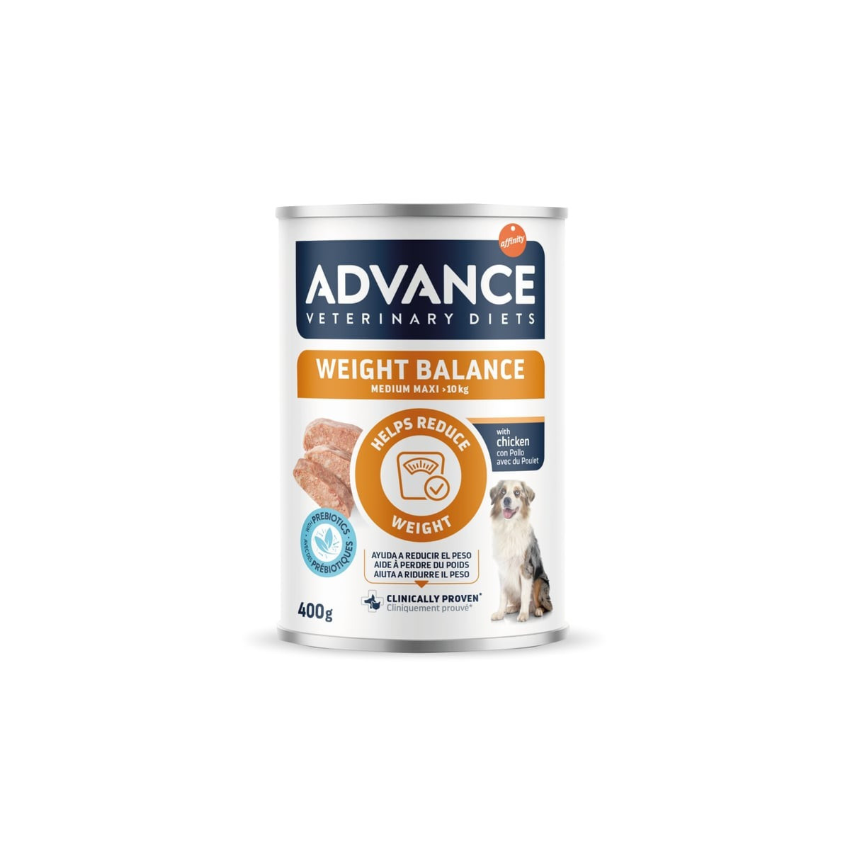 Advance Diets Pâtée Chien Adulte Weight Balance - Perte de Poids 400g