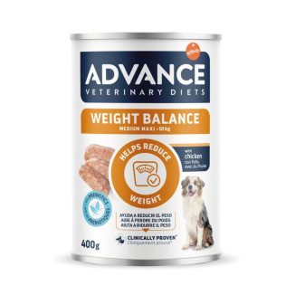 Advance Diets Pâtée Chien Adulte Weight Balance - Perte de Poids 400g
