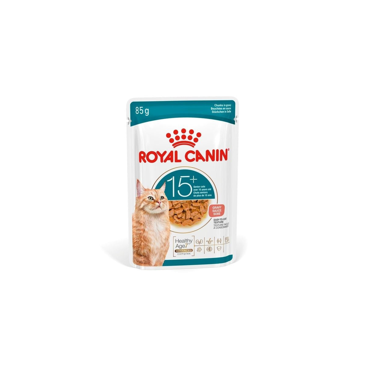 Royal Canin pâtée senior 15+ : bouchées savoureuses pour chat senior