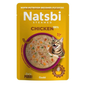 Gosbi Pâtée Chat Poulet 80g - Alimentation Humide Riche en Protéines