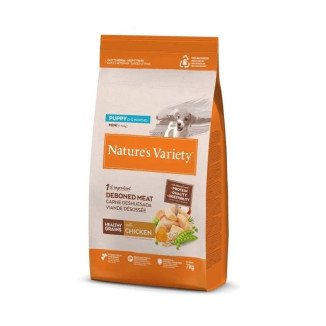 Croquettes chiot mini Nature's Variety Poulet - 7kg - Croissance saine