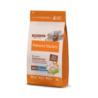 Nature's Variety Croquettes Poisson Chien 3kg - Digestion Optimale