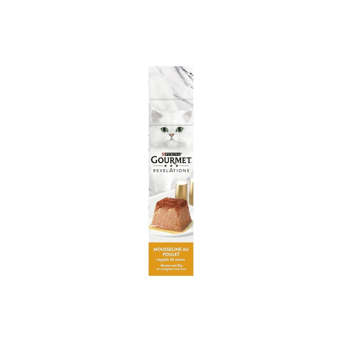 Nourriture Humide GOURMET Poulet - 4 Dômes 57g - Chats Adultes