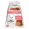 Mousseline Gourmet Saumon Purina - 4x57g pour chat adulte