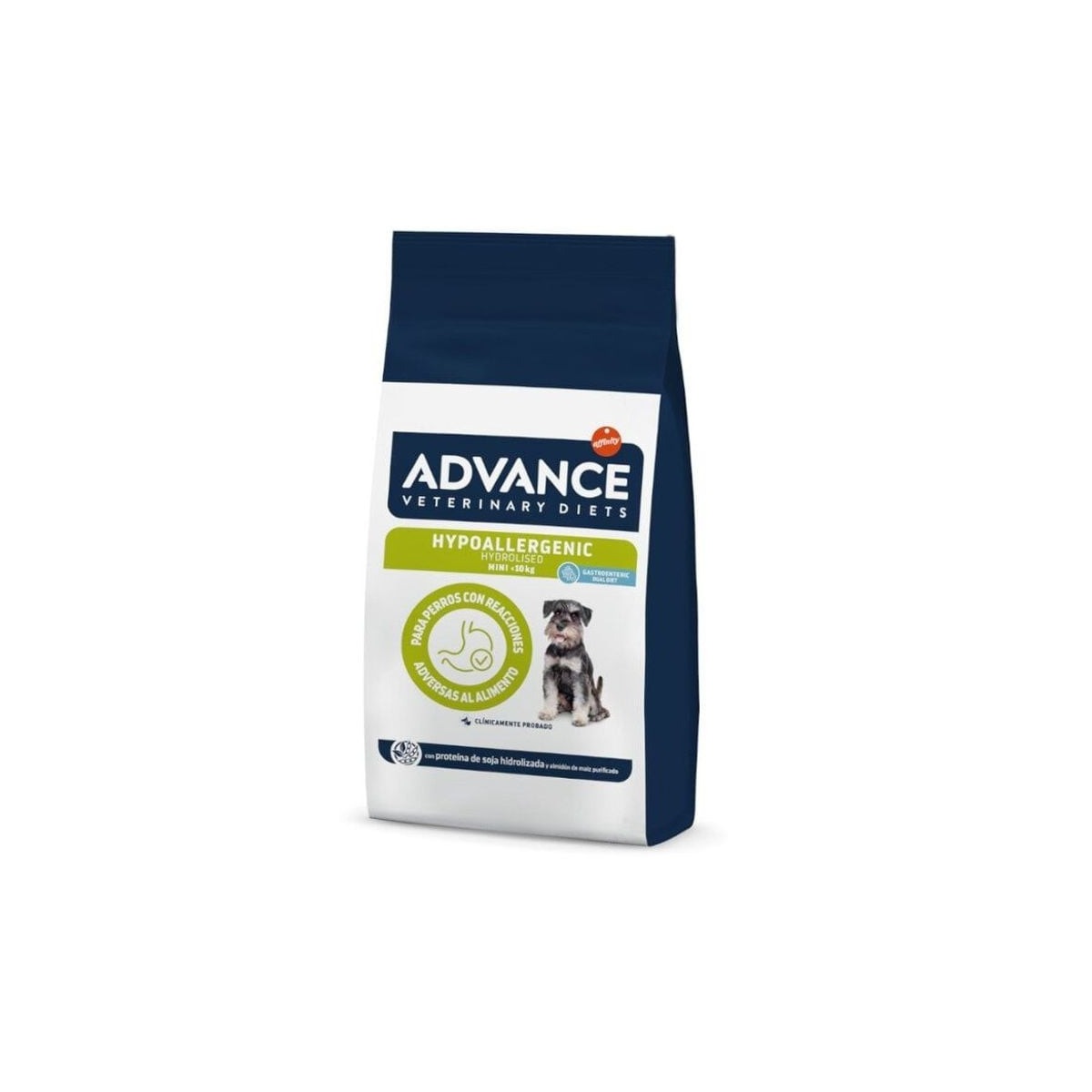Croquettes ADVANCE Hypoallergéniques Mini - 2kg - Petites Races Chien