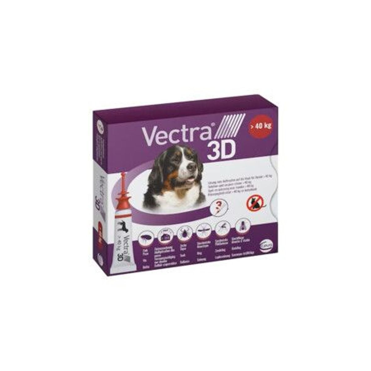 Demavic Vectra 3D : Protection 4 semaines chien 40kg