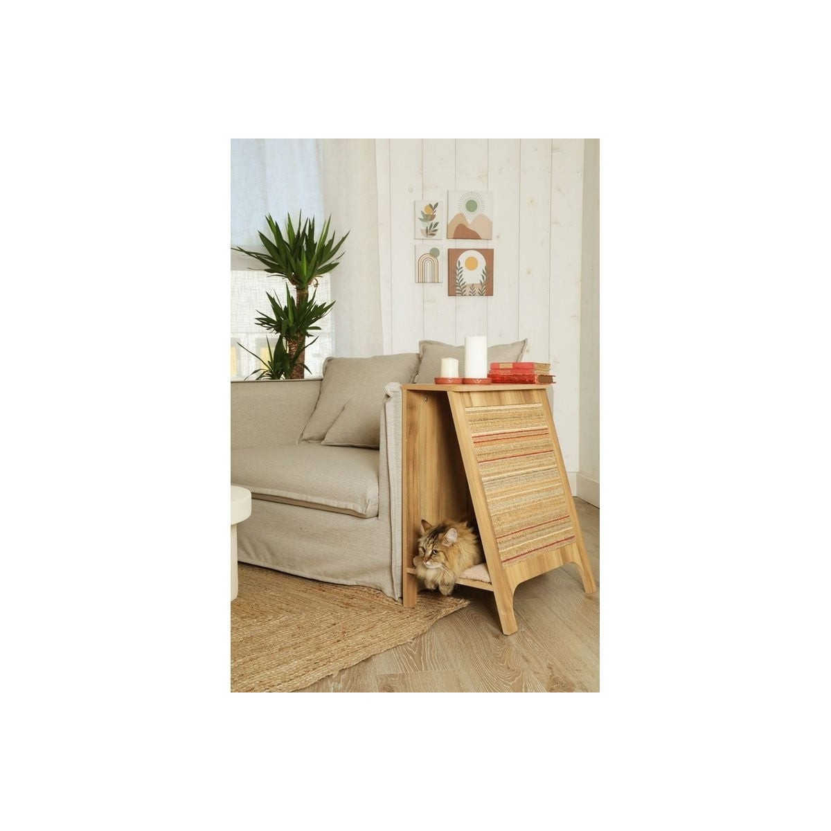 ZOLUX Griffoir Boréal Beige - 2 positions modulables, certifié FSC®