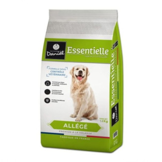 Croquettes pour chien allégées 14kg - Volaille & bien-être articulaire