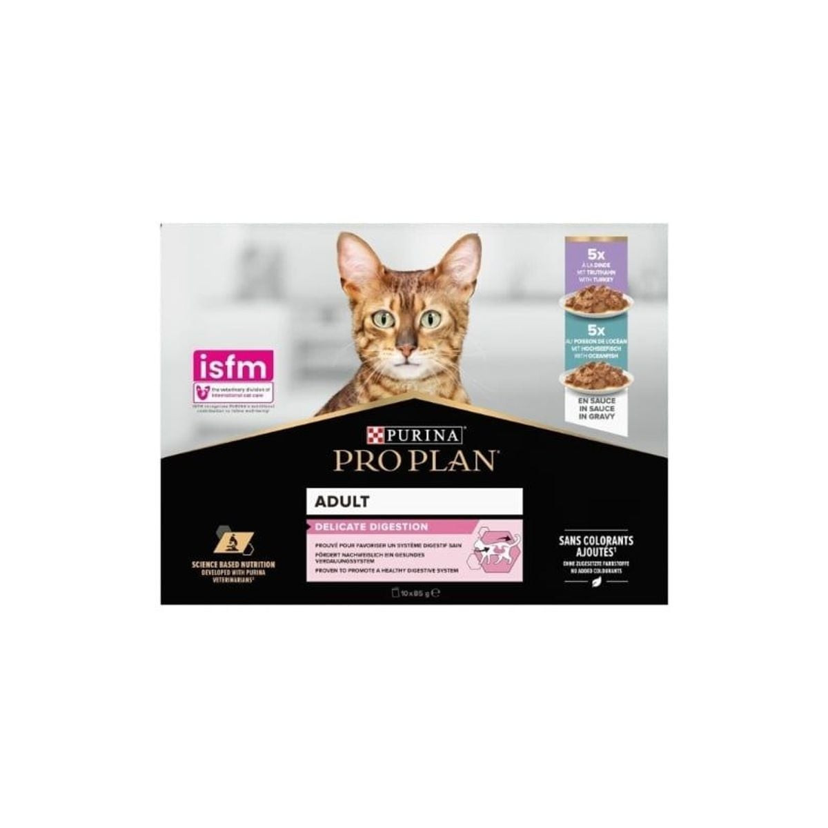 Proplan pâtée chat stérilisé dinde & poisson - Digestion sensible