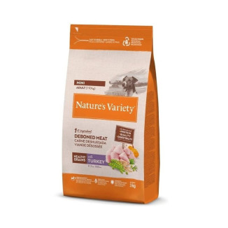 Croquettes Chien Miniature Nature's Dinde 3kg - Santé Articulaire