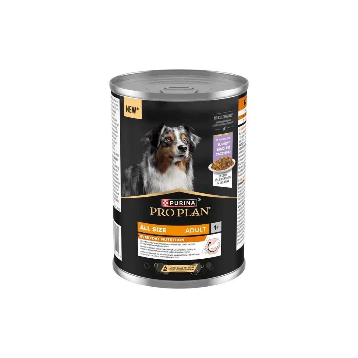 PROPLAN pâtée dinde gelée chien adulte 400g - Nutrition optimale