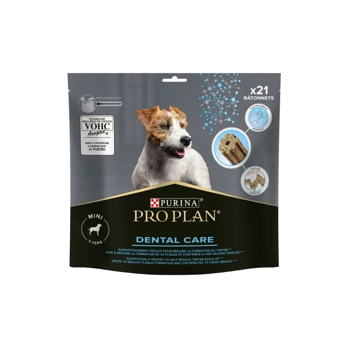 PROPLAN Friandises Dentaires Small - Nettoyage VOHC pour Chiens 7-12kg