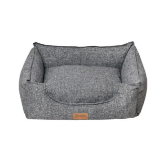 Panier chien Anicool Nordic - Confort ultra-doux (95x75cm) gris foncé