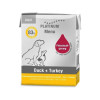 Pâtée chien Martin Selliér Canard-Dinde 83% viande fraîche 375g