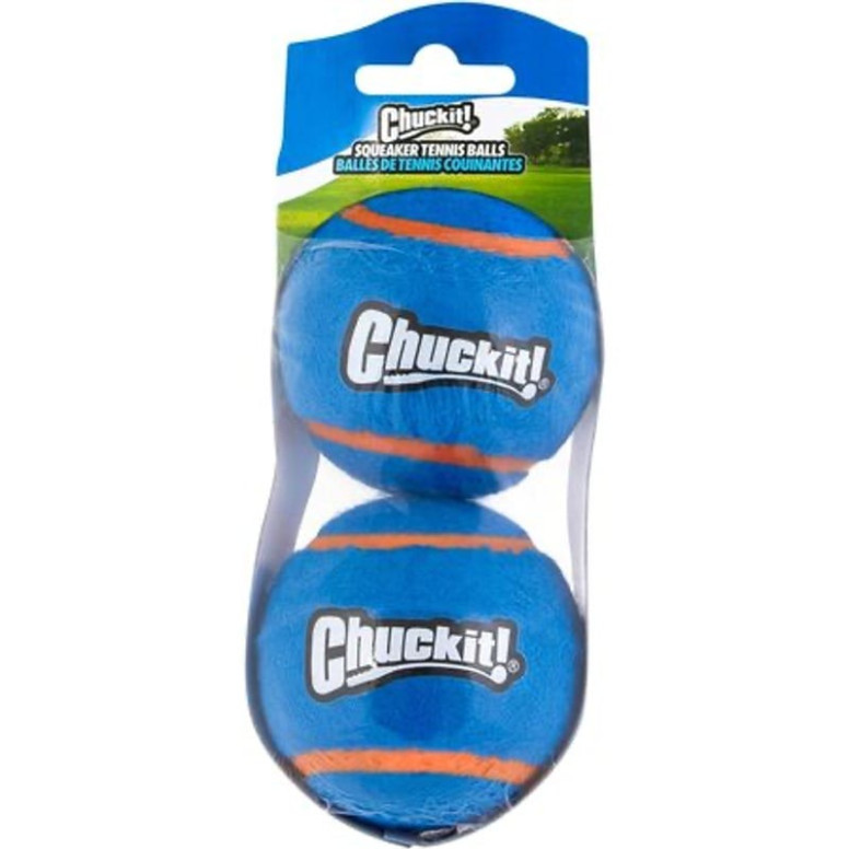Jouet Chuckit! Tennis Ball XL - Squeaker - Lot 2 - Chien Grande Taille