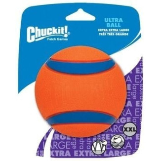 Balle Chuckit! XXL 10cm - Flottante et résistante pour chiens
