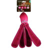 Jouet chien Dog Comets Alien Rose : flottant, crépitant, 28cm