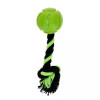 AstroTug Dog Comets : jouet chien vert corde + balle rebondissante