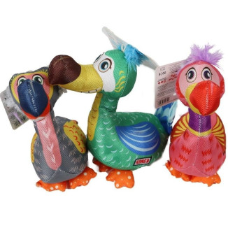 KONG Vibez Bird L : Jouet interactif chien avec sifflet intégré
