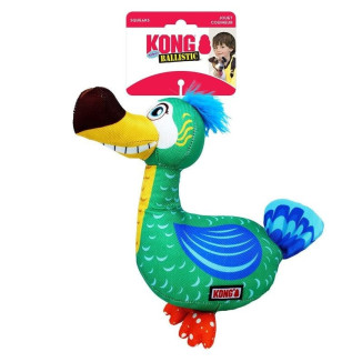 KONG Vibez Bird L : Jouet interactif chien avec sifflet intégré