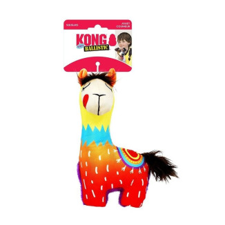 Jouet KONG Ballistic Vibez Lama (M) - Sifflet intégré pour chien