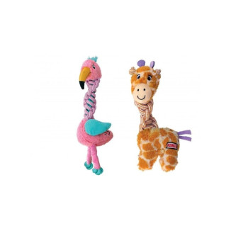 KONG Knots Twists - Jouet corde tressée chien grand, sifflet intégré