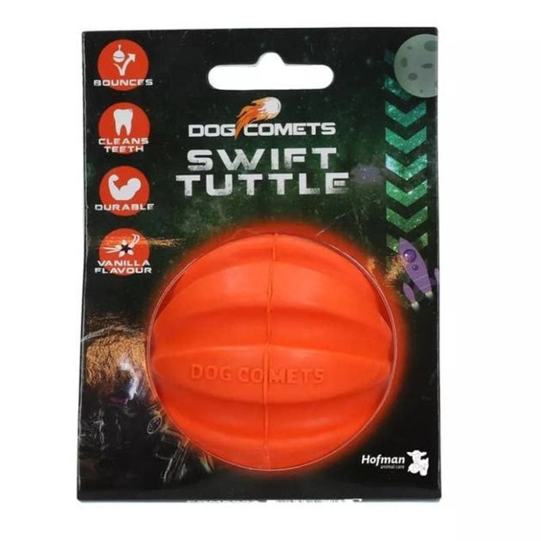 Balle chien Dog Comets Meteorite 6cm - Résistante & nettoyage dentaire