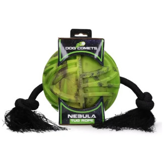 Jouet chien Dog Comets Ball Nebula Vert - 18cm - Rebond dynamique
