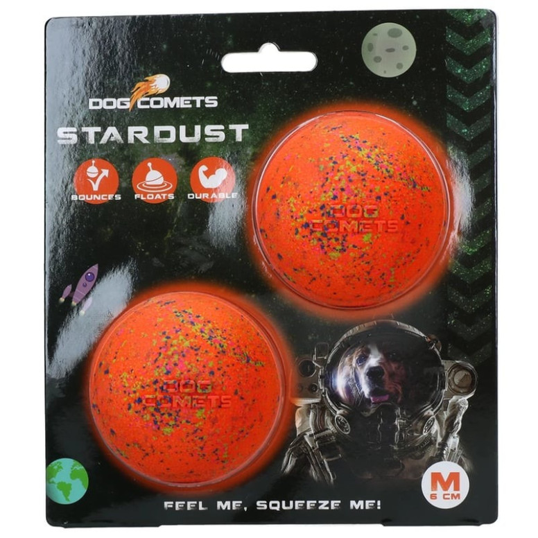 Dog Comets Ball Stardust : jouet chien rebondissant et flottant