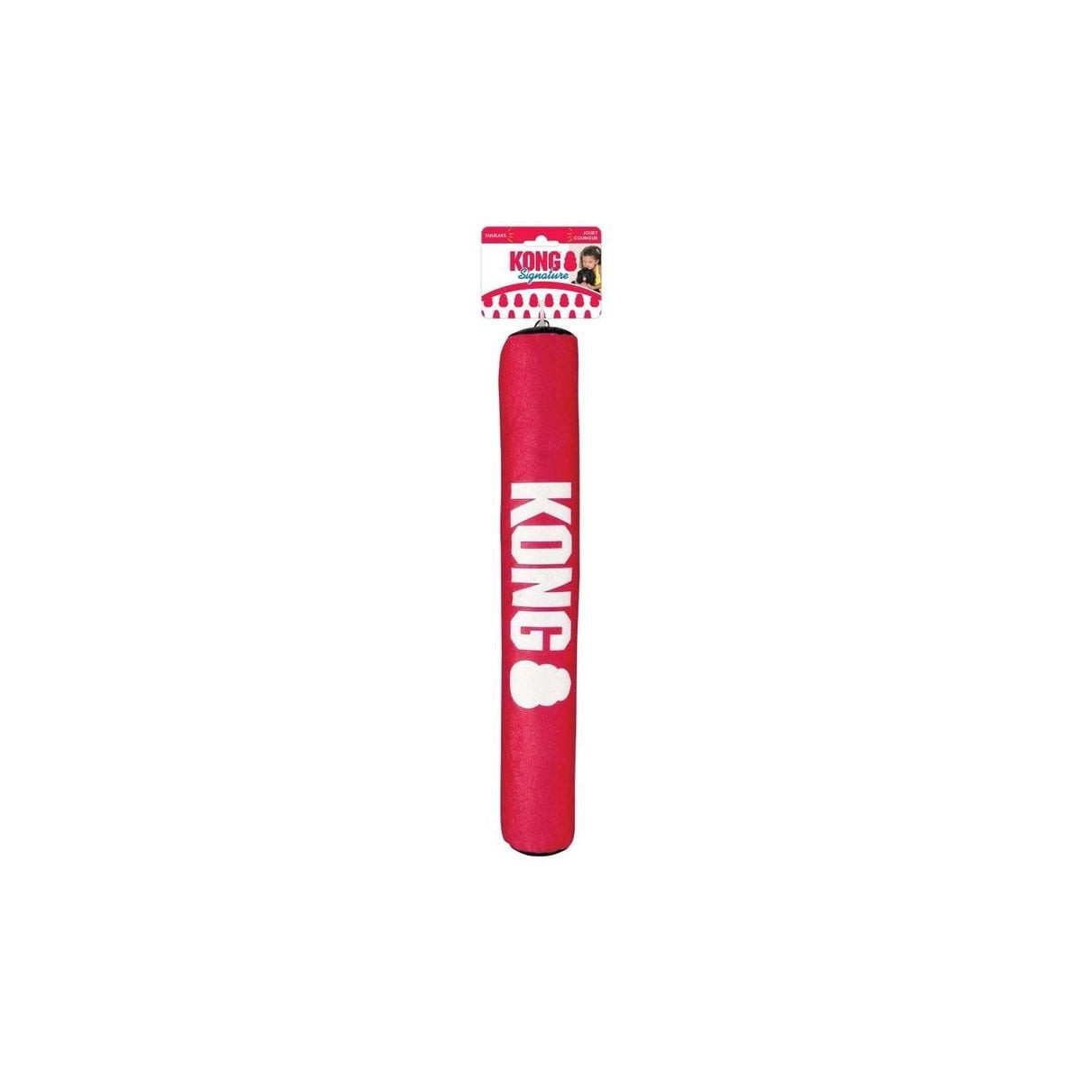 KONG Stick M : jouet durable, sons stimulants pour chiens actifs