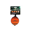 Dog Comets : balle tennis orange 6 cm, résistante, couineur intégré