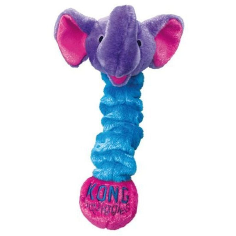 KONG Squiggles (M) 27 cm : jouet couineur pour chiens actifs et chiots