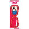 Jouet KONG Tug Rouge : Tir interactif caoutchouc naturel pour chien