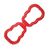 Jouet KONG Tug Rouge : Tir interactif caoutchouc naturel pour chien