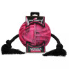 Jouet chien Dog Comets Nebula - Corde rose 18cm, durable et flottant