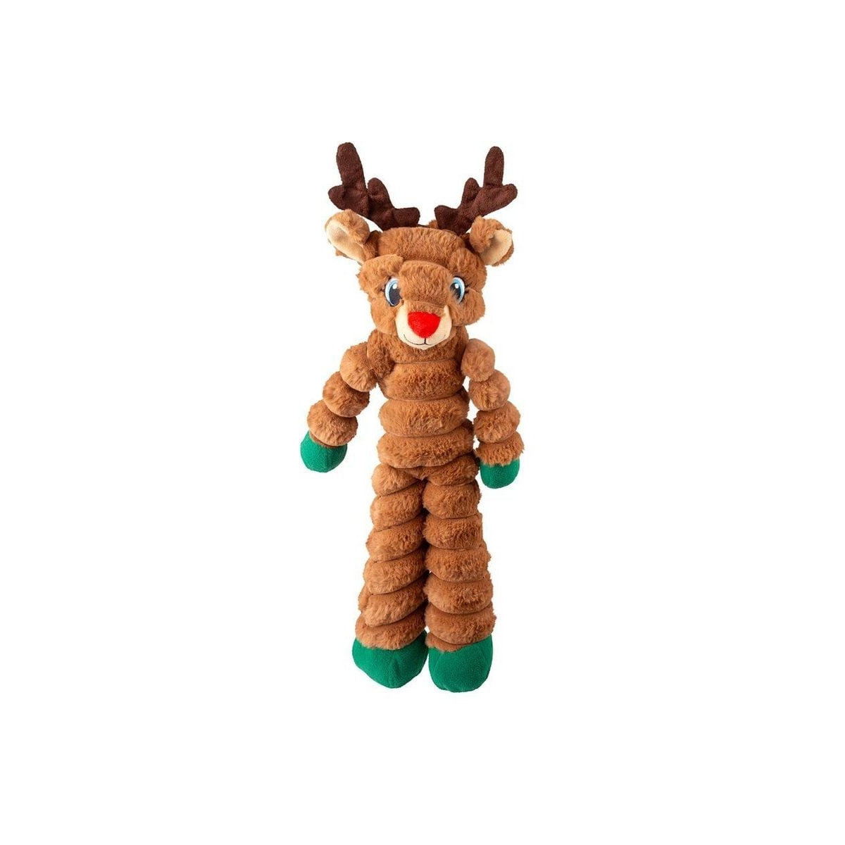 Jouet KONG Renne XL - Peluche crépitante et sifflet pour chien festif