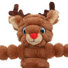 Jouet KONG Renne XL - Peluche crépitante et sifflet pour chien festif