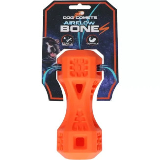 Jouet chien Dog Comets Airflow Orange - Léger & interactif 15cm