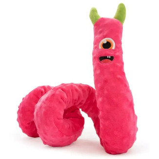 Dog Comets Peluche XXL rose - 150cm, jouet chien câlins & traction