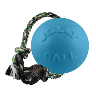 Romp-n-Roll Jolly Pets bleu 10cm - Idéal traction, rapport et natation